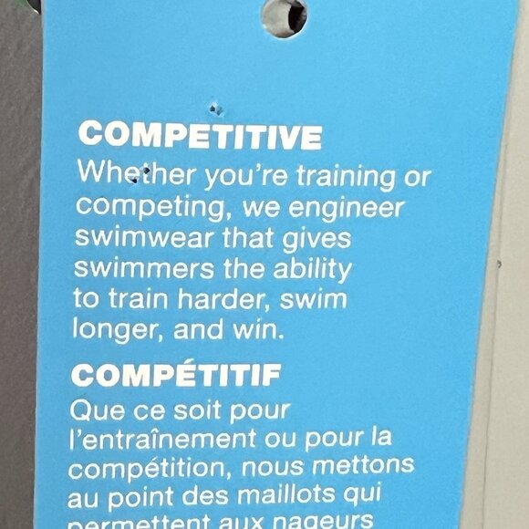 SPEEDO Fragments Drill Back PowerFlex Pink Swimsuit Women's size 10 / 36 NWT - Picture 8 of 14